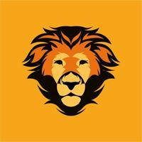 lion head illustration good to use for logo etc vector