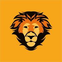 lion head illustration good to use for logo etc vector