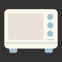 oven icon. flat icon vector