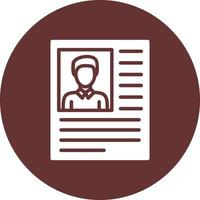 Resume Vector Icon