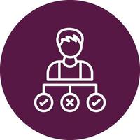 Decision Making Vector Icon