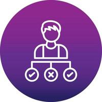 Decision Making Vector Icon