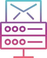 Email Hosting Vector Icon