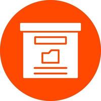 Storage Box Vector Icon