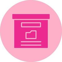 Storage Box Vector Icon