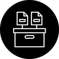 Storage Box Vector Icon