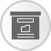 Storage Box Vector Icon