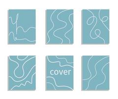 set design simple illustration line art minimalism cover vector