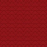 Japanese wave seamless pattern print fabric effect wallpaper vector