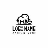 elephant illustration logo vector elephant illustration