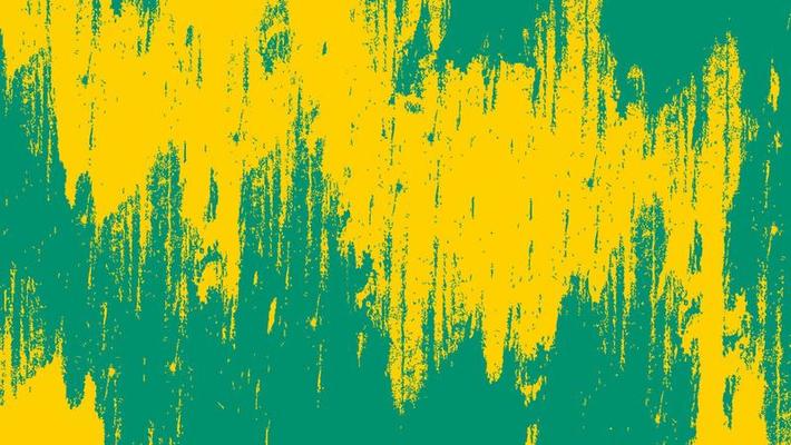 Abstract Bright Yellow Green Grunge Texture Background Design