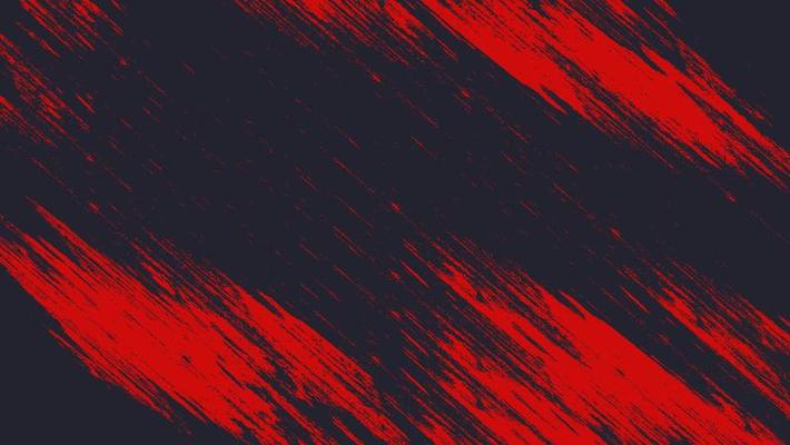 Abstract Scratch Red Grunge Texture In Black Background Design