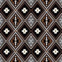 Geometric Ethnic pattern vector. African, American, Mexican, Western Aztec motif striped and bohemian pattern. designed for background,wallpaper,print, carpet,wrapping,tile,batik.vector illustratoin. vector