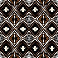 Geometric Ethnic pattern vector. African, American, Mexican, Western Aztec motif striped and bohemian pattern. designed for background,wallpaper,print, carpet,wrapping,tile,batik.vector illustratoin. vector