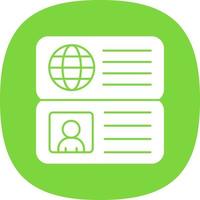 Visa Vector Icon Design