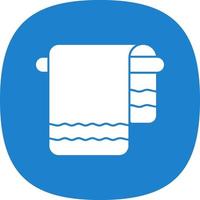 Towel Vector Icon Design