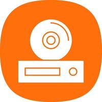 diseño de icono de vector de dvd