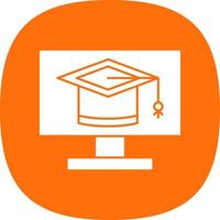 E Learning Vector Icon Design