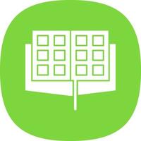 Yearbook Vector Icon Design