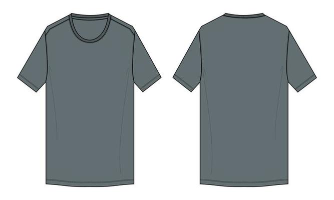 Round Neck T Shirt Vector Art, Icons, and Graphics for Free Download