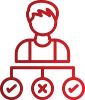 Decision Making Vector Icon