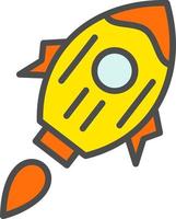 Rocket Vector Icon