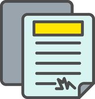 Document Vector Icon