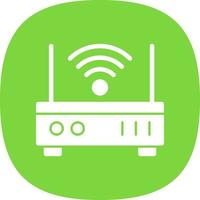 Router Vector Icon Design