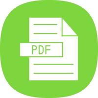 diseño de icono de vector de pdf