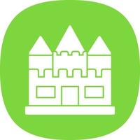 Castle Vector Icon Design