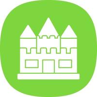 Castle Vector Icon Design