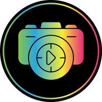 Camera Shots Vector Icon Design