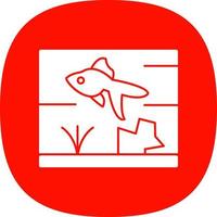 Aquarium Vector Icon Design