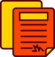 Document Vector Icon