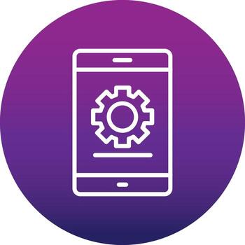 icono de vector de configuración