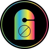 Do Not Disturb Vector Icon Design
