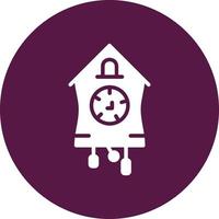 Cuckoo Clock Vector Icon