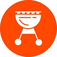 BBQ Grill Vector Icon