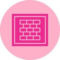 Wall  Vector Line Icon