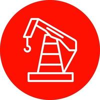 Oil Pump Vector Icon Design