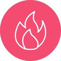 Flame Vector Icon Design