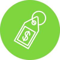 Price Tag Vector Icon Design