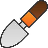 Trowel Vector Icon Design