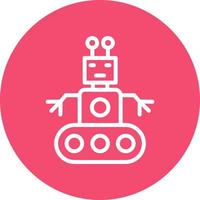 Robot Arm Vector Icon Design