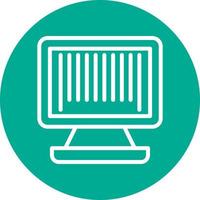 Barcode Vector Icon Design