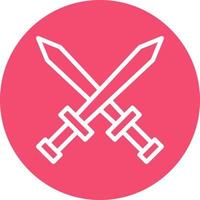 Swords Vector Icon Design