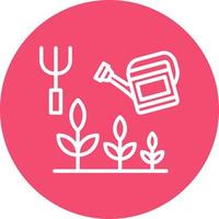 Farming and Gardening Vector Icon Design