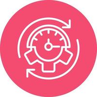Efficiency Vector Icon Design