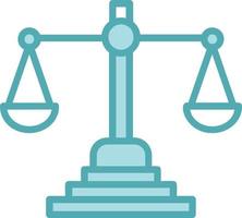 Justice Scale Vector Icon