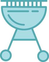 BBQ Grill Vector Icon